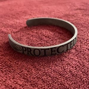 Supernatural Protected By Castiel Cuff Bracelet from Hot Topic